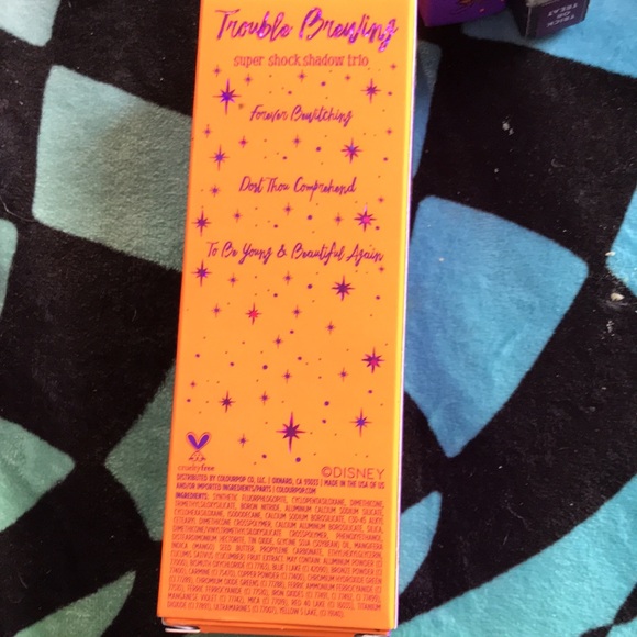๐๐โค๏ธ๐Colourpop x Hocus Pocus Trouble Brewing Super Shock Shadow trio !BNIB! - Picture 4 of 9